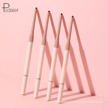 Pudaier Hot Sell 10 Color Double Ended Eyebrow Pencil Waterproof Round Eye Brow Pencil Tint 24H Lasting